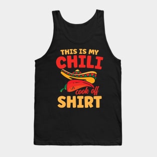 This is My Chili Cook Off Shirt - Chili Tank Top